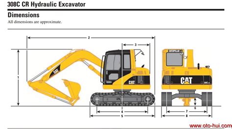 cat 308 specifications pdf